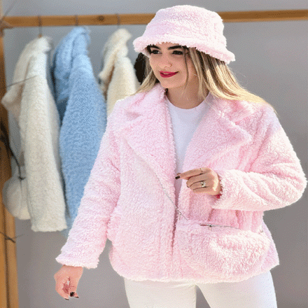 تصویر  ست سه تیکه تدی(شکت+کیف+کلاه)