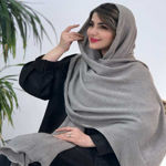 تصویر  شال پلیسه نوار لمه