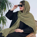 تصویر  شال پلیسه نوار لمه