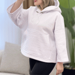 تصویر  هودی باکسی کلاه دار