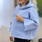 تصویر  هودی باکسی کلاه دار