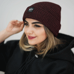 تصویر  کلاه بافت آرم دار