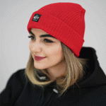 تصویر  کلاه بافت آرم دار