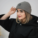 تصویر  کلاه بافت آرم دار