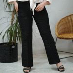 تصویر  شلوار مازراتی دمپا مشکی