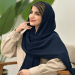 تصویر  شال حصیری دور ریش