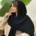 تصویر  شال حصیری دور ریش