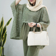 تصویر  شومیز پانچ قلاب بافی
