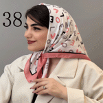 تصویر  مینی اسکارف طرح دار جدید