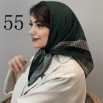 تصویر  مینی اسکارف طرح دار جدید