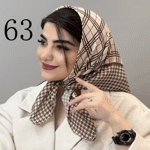 تصویر  مینی اسکارف طرح دار جدید