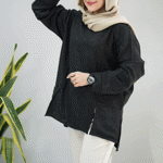 تصویر  شومیز شانتون جلو بسته بغل چاک