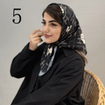 تصویر  مینی اسکارف نخی