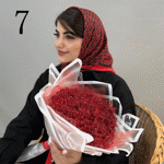 تصویر  مینی اسکارف نخی