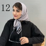 تصویر  مینی اسکارف نخی
