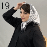 تصویر  مینی اسکارف نخی