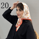 تصویر  مینی اسکارف نخی