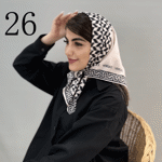 تصویر  مینی اسکارف نخی