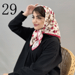 تصویر  مینی اسکارف نخی