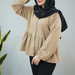 تصویر  شومیز مانتویی عروسکی