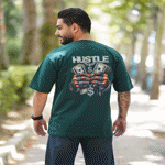 تصویر  تیشرت مردانه HUSTLE