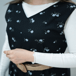 تصویر  اورال دامنی گل گچی