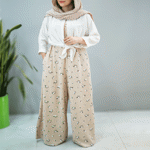 تصویر  اورال دامنی گل گچی