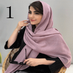 تصویر  شال رنگی سوپر نخ