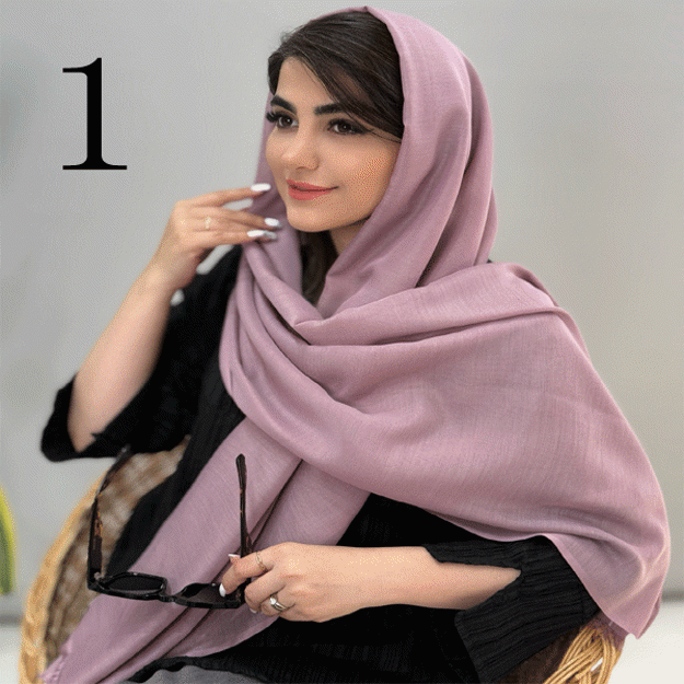 تصویر  شال رنگی سوپر نخ