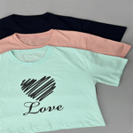 تصویر  کراپ نخ پنبه LOVE