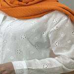 تصویر  شومیز خامه دوزی طرحدار