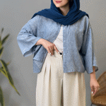 تصویر  شومیز شانتون آستین رگلان