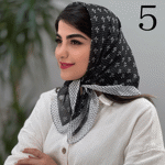 تصویر  مینی اسکارف پاپیون