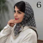 تصویر  مینی اسکارف پاپیون