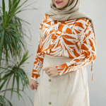 تصویر  شومیز حریر نخ وارداتی طرحدار