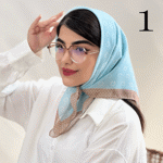 تصویر  مینی اسکارف حریر