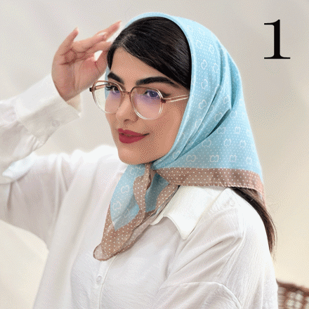 تصویر  مینی اسکارف حریر