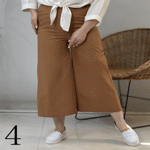 تصویر  شلوار وایدلگ لینن
