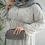 تصویر  کفتان گل گچی کمرکش
