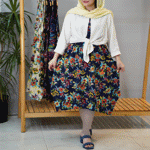 تصویر  پیراهن حلقه ای 2جیب