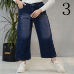 تصویر  شلوار واید جین
