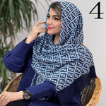 تصویر  شال فندی دور ریش