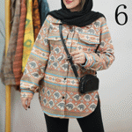 تصویر  شکت فوتر 2جیب طرحدار