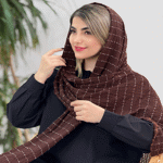 تصویر  شال کوک دوزی دور ریش