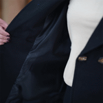 تصویر  پالتو فوتر کمردار