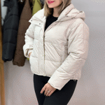 تصویر  کاپشن کلاه دار پایین گتر