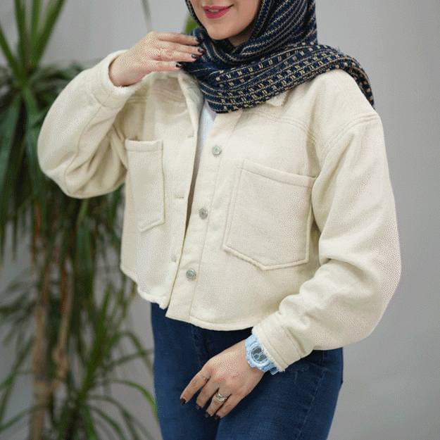 تصویر  شکت کوتاه داخل خز