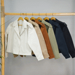 تصویر  کت کوتاه کتان 4دکمه