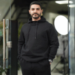 تصویر  هودی یقه کش اسپرت