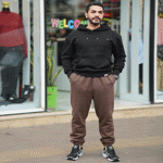 تصویر  شلوار اسلش جاگر مردانه